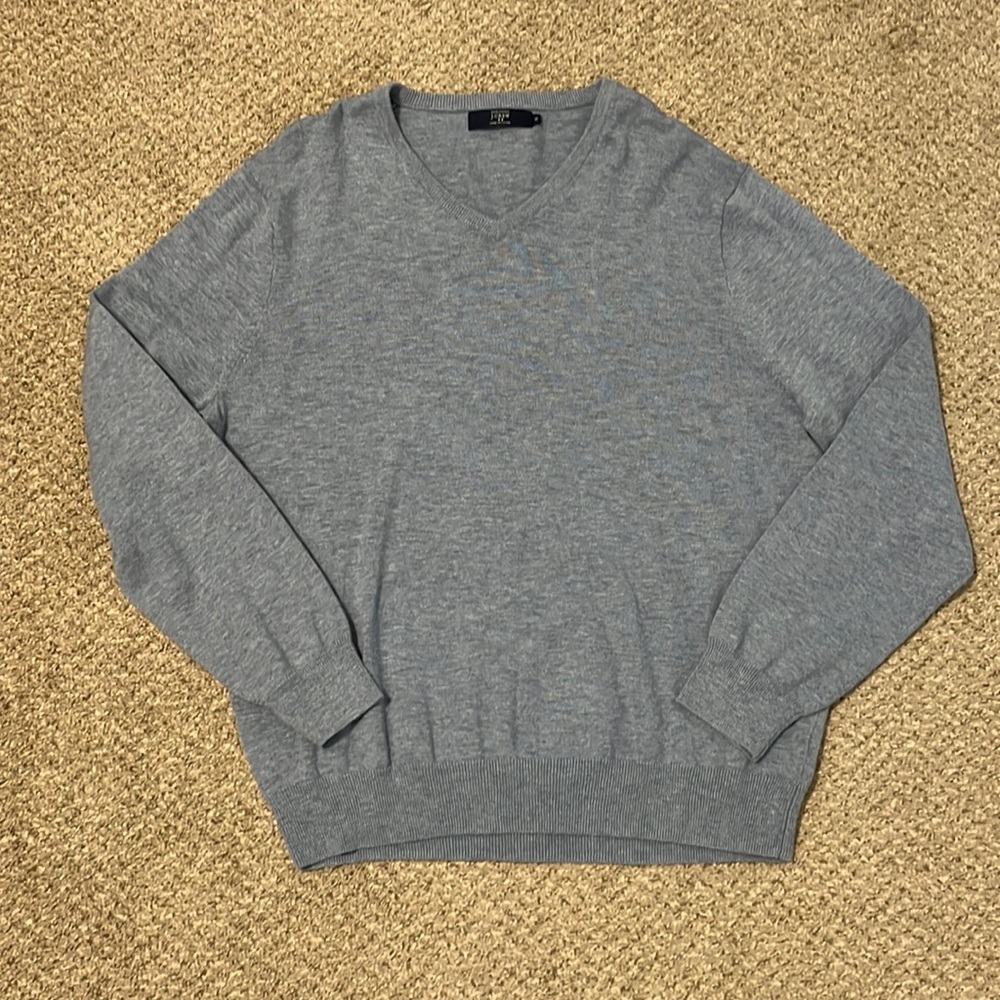 J.Crew Men’s V-Neck Pullover Sweater Size XL